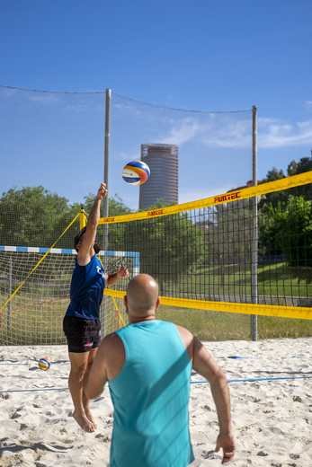 Torneo de cierre, 18 de abril de 2026, CD Vóley Playa Sevilla